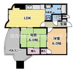 パークロイヤルの物件間取画像